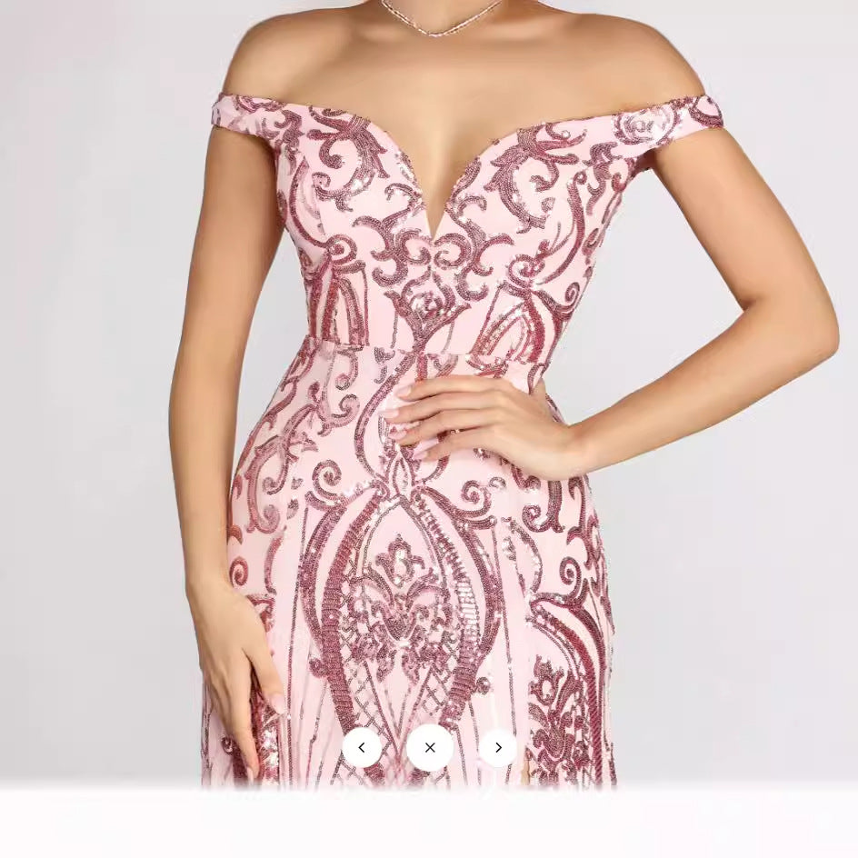Women's sequined dress