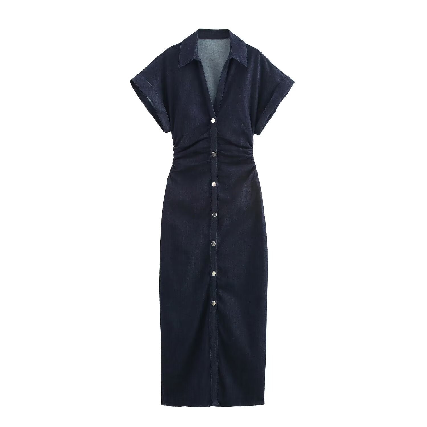 Versatile classic denim dress
