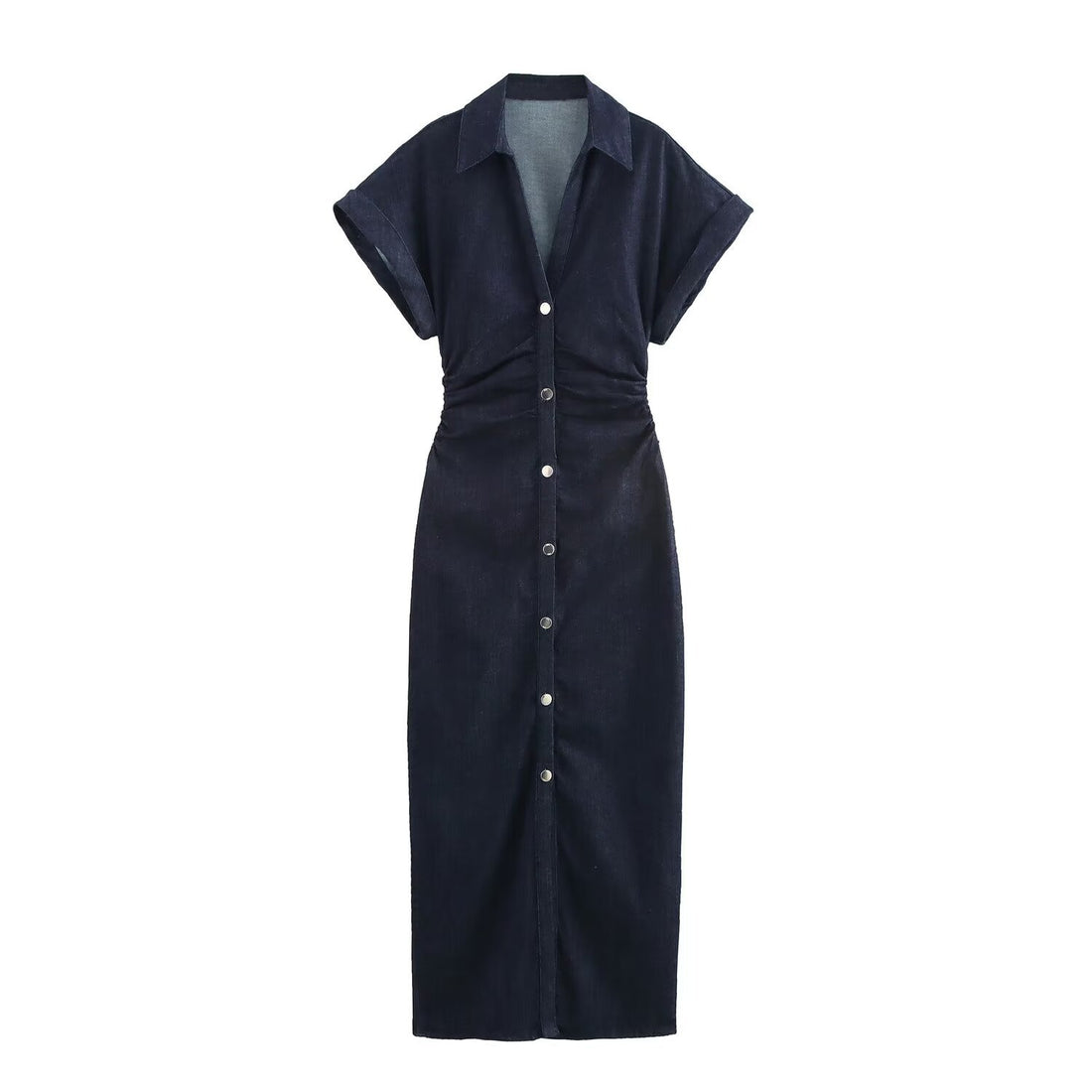 Versatile classic denim dress