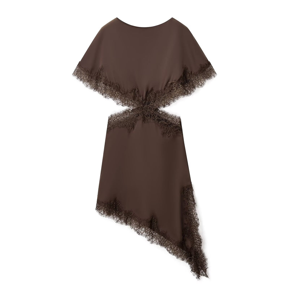 New Women's Fashion Dress with Open Design Lace Dress