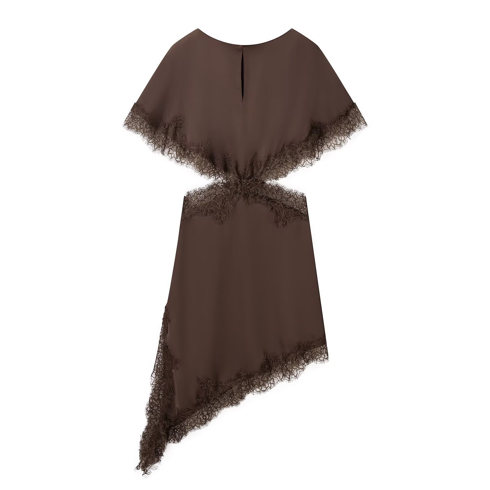New Women's Fashion Dress with Open Design Lace Dress