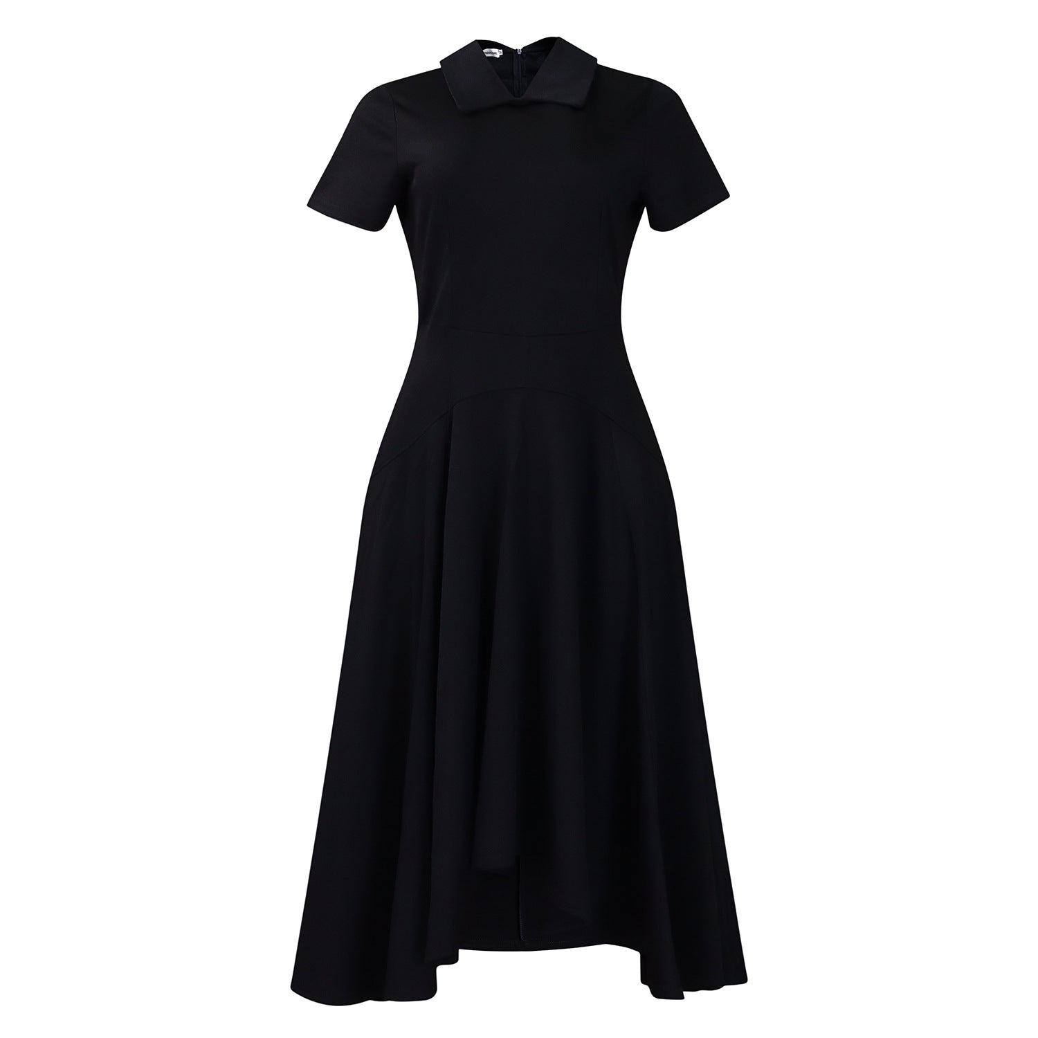 High-Waist A-Line Dress