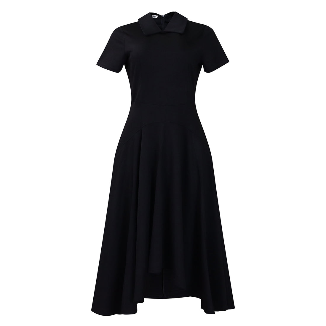 High-Waist A-Line Dress