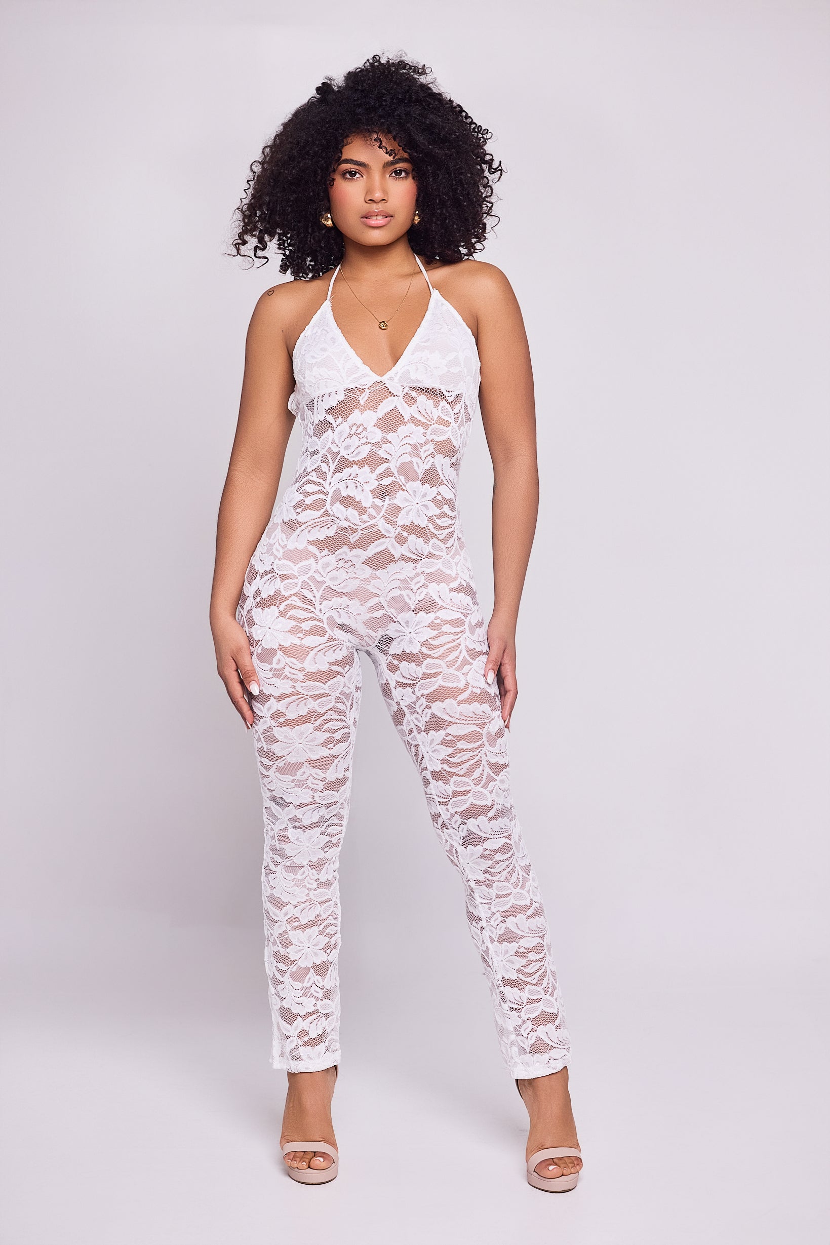 Ethereal Lace Jumpsuit
