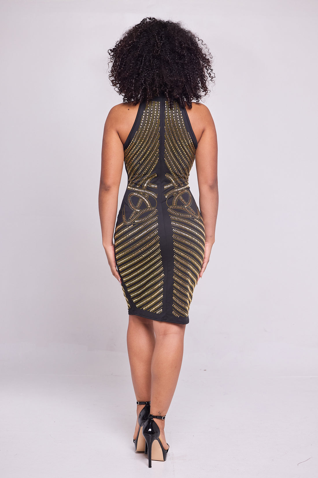 Golden Radiance Dress