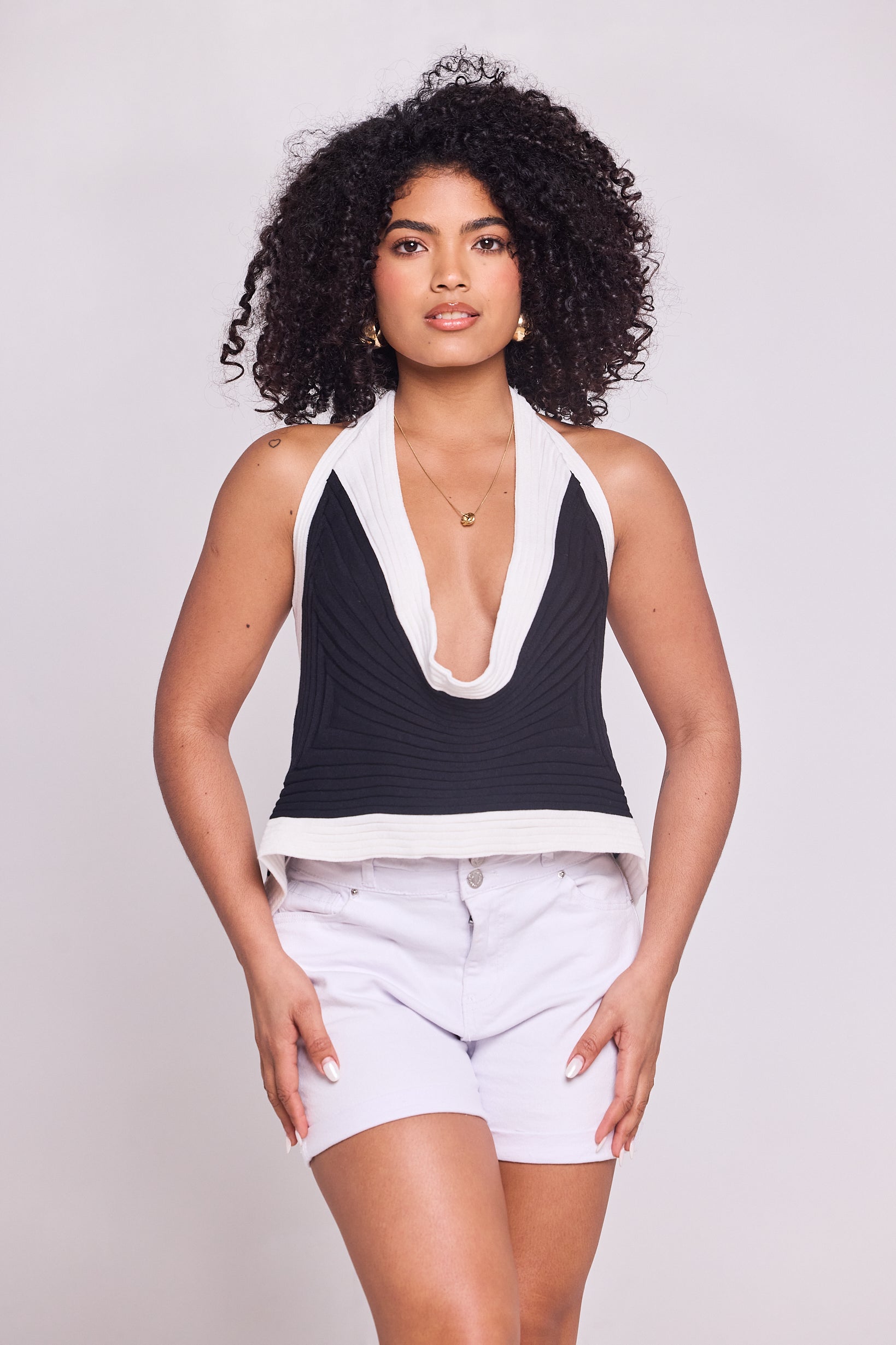 Geo Edge Asymmetrical Top