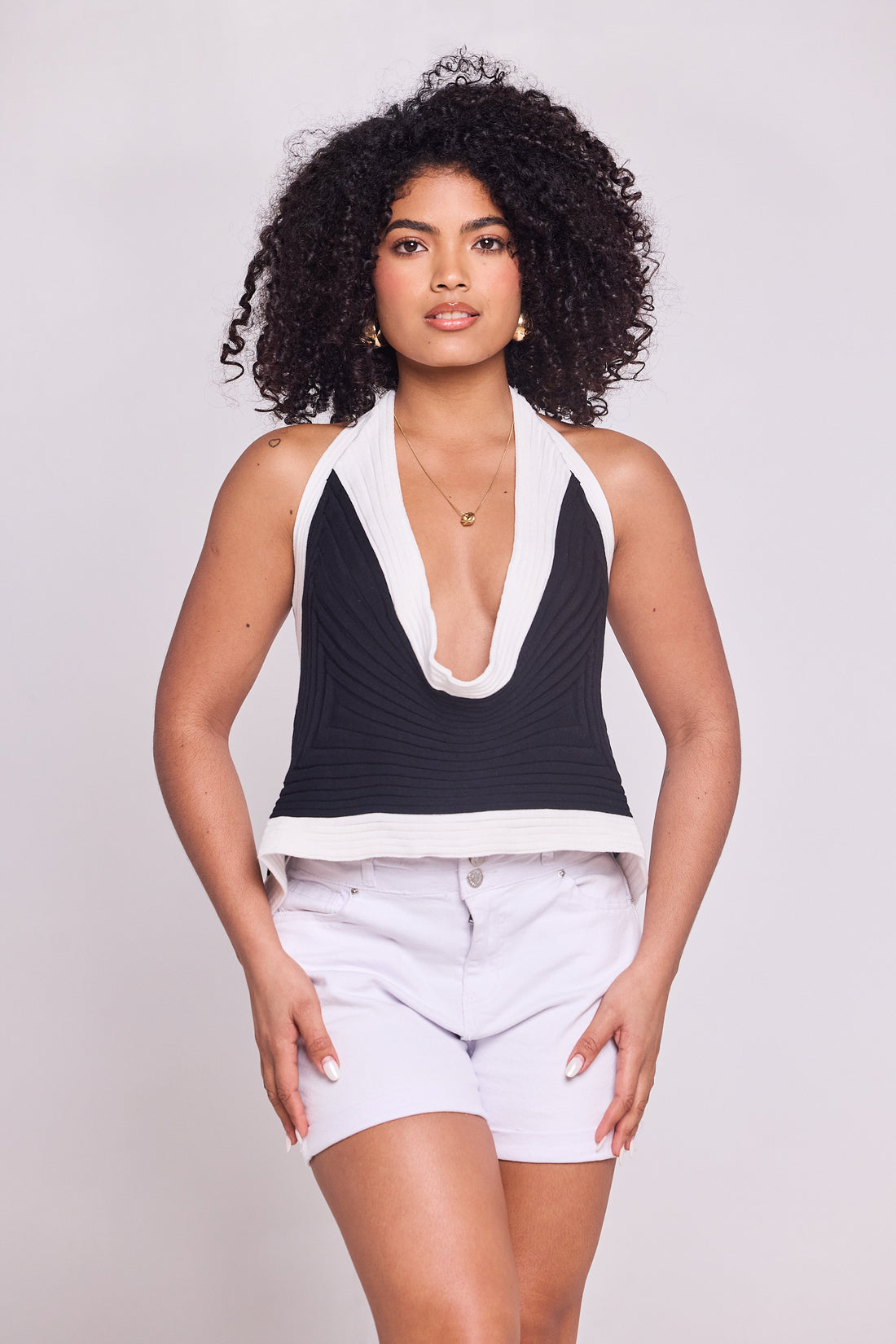 Geo Edge Asymmetrical Top