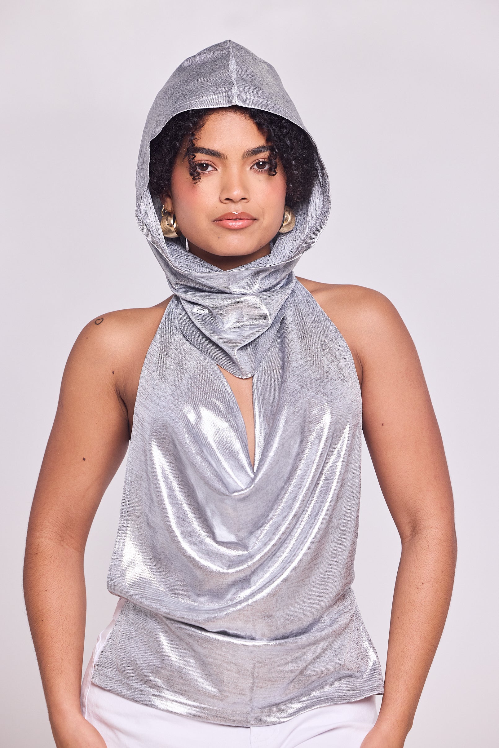 Galactic Glow Hooded Top