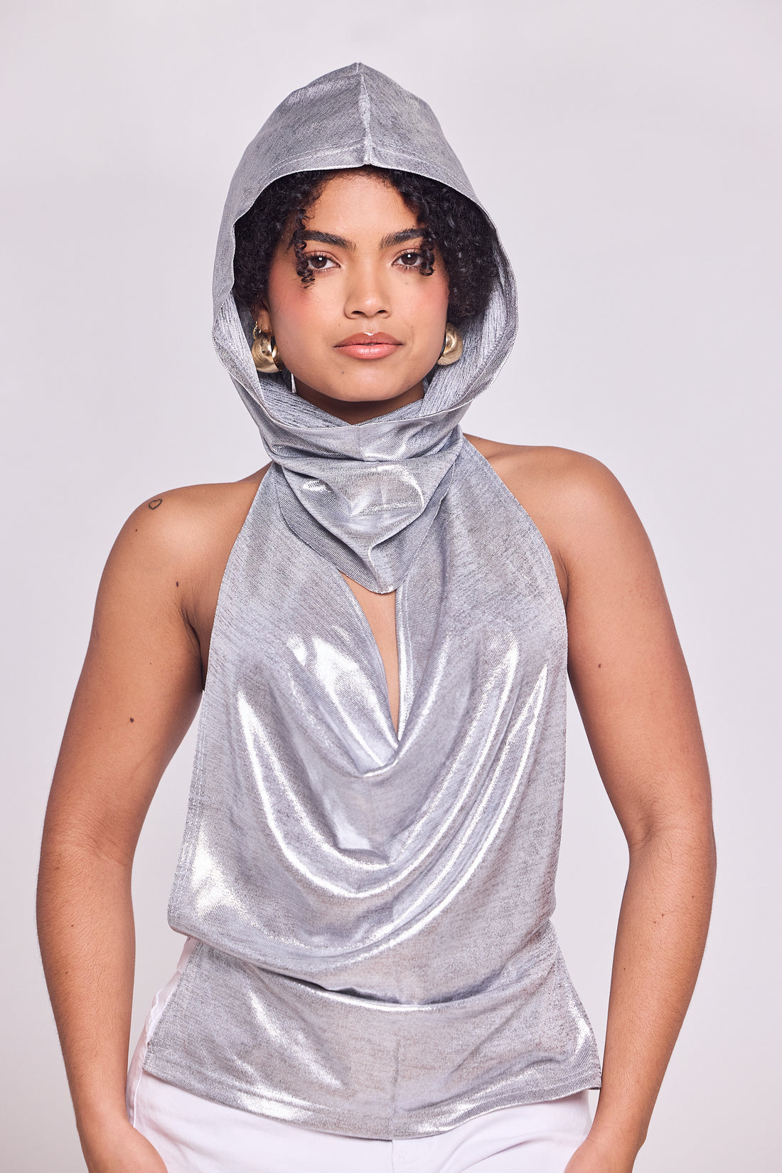 Galactic Glow Hooded Top