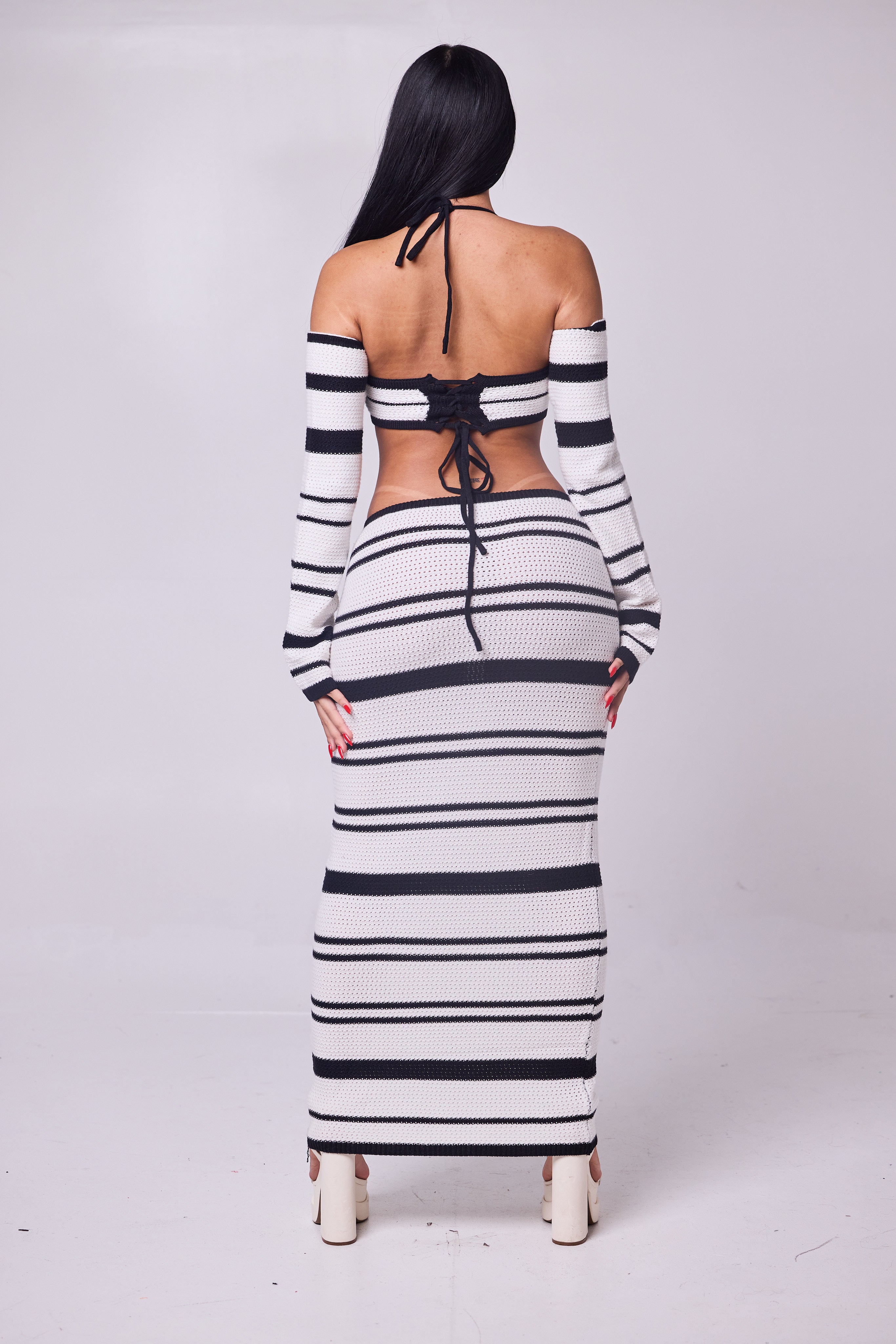 Monochrome Muse Knit Set