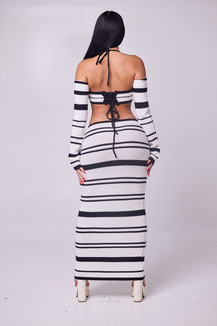 Monochrome Muse Knit Set