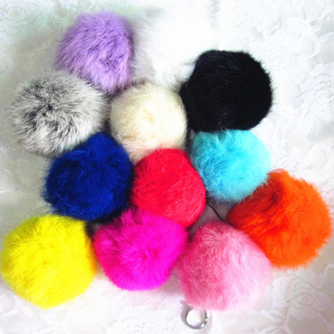 Pompon Keyfob